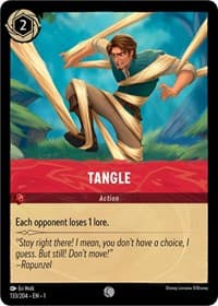 Tangle - The First Chapter - Disney Lorcana card