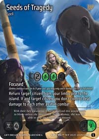 Seeds of Tragedy - Wicked Prophecy [Wave 1] - Kryptik TCG card