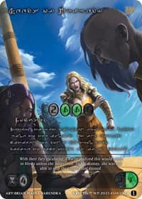Seeds of Tragedy (Silver Kryptik Language) - Wicked Prophecy [Wave 1] - Kryptik TCG card