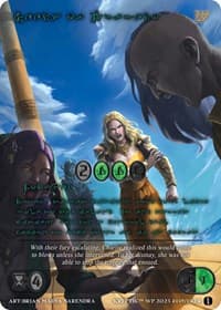 Seeds of Tragedy (Green Kryptik Language) - Wicked Prophecy [Wave 1] - Kryptik TCG card