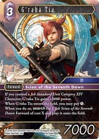 G'raha Tia - Dawn of Heroes - Final Fantasy TCG card