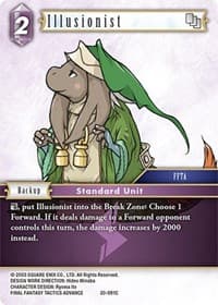 Illusionist - Dawn of Heroes - Final Fantasy TCG card