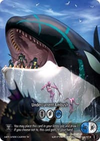 Undercurrent Ambush (Box Topper) - Wicked Prophecy [Wave 1] - Kryptik TCG card