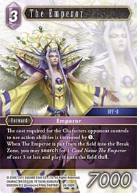 The Emperor - Dawn of Heroes - Final Fantasy TCG card