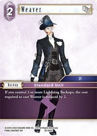 Weaver - Dawn of Heroes - Final Fantasy TCG card
