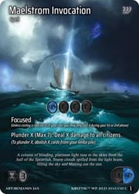 Maelstrom Invocation - Wicked Prophecy [Wave 1] - Kryptik TCG card