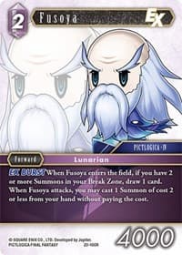 Fusoya EX - Dawn of Heroes - Final Fantasy TCG card