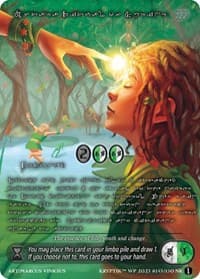 Ostara, Ritual of Spring (Silver Kryptik Language) - Wicked Prophecy [Wave 1] - Kryptik TCG card