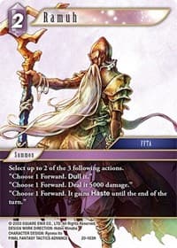 Ramuh - Dawn of Heroes - Final Fantasy TCG card