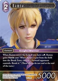 Ramza - Dawn of Heroes - Final Fantasy TCG card