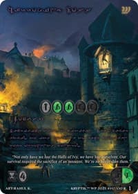 Harrowing Loss (Purple Kryptik Language) - Wicked Prophecy [Wave 1] - Kryptik TCG card
