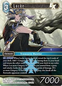 Locke EX - Dawn of Heroes - Final Fantasy TCG card