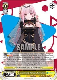 A Step Towards the Future, Mori Calliope (SR) - hololive production Vol.2 - Weiss Schwarz card