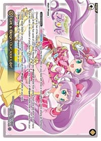 Let's Begin Our Idol Life! - Prismatic Diva - WIXOSS card