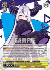 A Step Towards the Future, La+ Darknesss - hololive production Vol.2 - Weiss Schwarz card