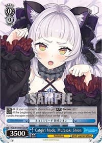 Catgirl Mode, Murasaki Shion (SR) - hololive production Vol.2 - Weiss Schwarz card