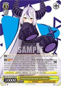 A Step Towards the Future, La+ Darknesss (SR) - hololive production Vol.2 - Weiss Schwarz card