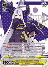 A Step Towards the Future, La+ Darknesss (SP) - hololive production Vol.2 - Weiss Schwarz card
