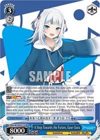 A Step Towards the Future, Gawr Gura - hololive production Vol.2 - Weiss Schwarz card