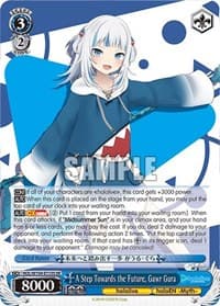 A Step Towards the Future, Gawr Gura (SR) - hololive production Vol.2 - Weiss Schwarz card