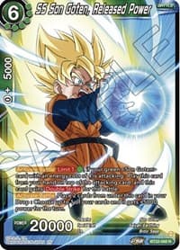 SS Son Goten, Released Power - Critical Blow - Dragon Ball Super: Masters card