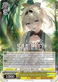 Handmade Charm, Kazama Iroha (SR) - hololive production Vol.2 - Weiss Schwarz card