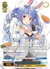 Wild Rabbit's Rest Day, Usada Pekora (SSP) - hololive production Vol.2 - Weiss Schwarz card