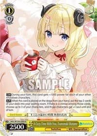 A Cozy Time With You, Tsunomaki Watame - hololive production Vol.2 - Weiss Schwarz card