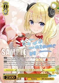 A Cozy Time With You, Tsunomaki Watame (SSP) - hololive production Vol.2 - Weiss Schwarz card