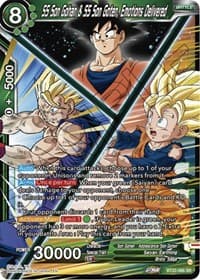 SS Son Gohan & SS Son Goten, Emotions Delivered - Critical Blow - Dragon Ball Super: Masters card