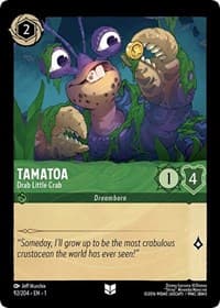 Tamatoa - Drab Little Crab - The First Chapter - Disney Lorcana card