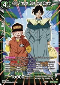 Krillin & Yamcha, Turtle School Experts - Critical Blow - Dragon Ball Super: Masters card