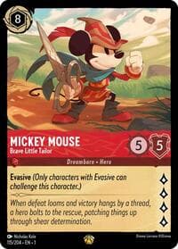 Mickey Mouse - Brave Little Tailor - The First Chapter - Disney Lorcana card
