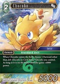Chocobo - Dawn of Heroes - Final Fantasy TCG card
