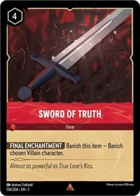 Sword of Truth - The First Chapter - Disney Lorcana card