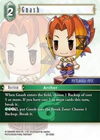 Gnash - Dawn of Heroes - Final Fantasy TCG card
