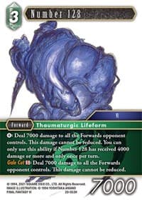 Number 128 - Dawn of Heroes - Final Fantasy TCG card