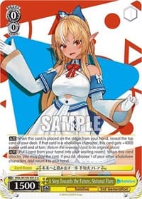 A Step Towards the Future, Shiranui Flare - hololive production Vol.2 - Weiss Schwarz card