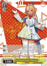 A Step Towards the Future, Shiranui Flare (SP) - hololive production Vol.2 - Weiss Schwarz card