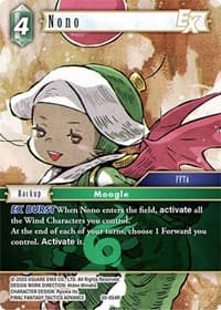 Nono EX - Dawn of Heroes - Final Fantasy TCG card