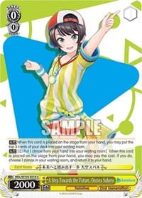 A Step Towards the Future, Oozora Subaru - hololive production Vol.2 - Weiss Schwarz card