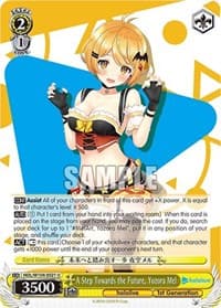 A Step Towards the Future, Yozora Mel - hololive production Vol.2 - Weiss Schwarz card