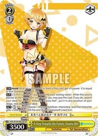 A Step Towards the Future, Yozora Mel (SP) - hololive production Vol.2 - Weiss Schwarz card