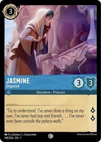 Jasmine - Disguised - The First Chapter - Disney Lorcana card