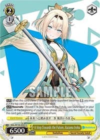 A Step Towards the Future, Kazama Iroha - hololive production Vol.2 - Weiss Schwarz card