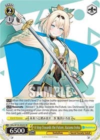 A Step Towards the Future, Kazama Iroha (SR) - hololive production Vol.2 - Weiss Schwarz card