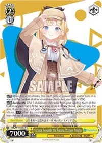 A Step Towards the Future, Watson Amelia - hololive production Vol.2 - Weiss Schwarz card