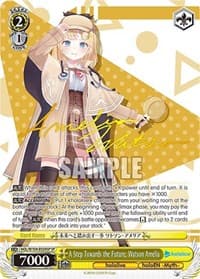 A Step Towards the Future, Watson Amelia (SP) - hololive production Vol.2 - Weiss Schwarz card