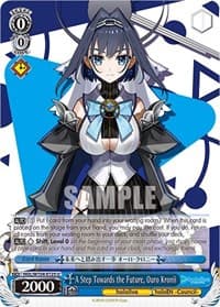A Step Towards the Future, Ouro Kronii - hololive production Vol.2 - Weiss Schwarz card