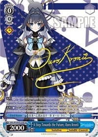 A Step Towards the Future, Ouro Kronii (SP) - hololive production Vol.2 - Weiss Schwarz card